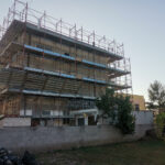 ponteggio a telai prefabbricato